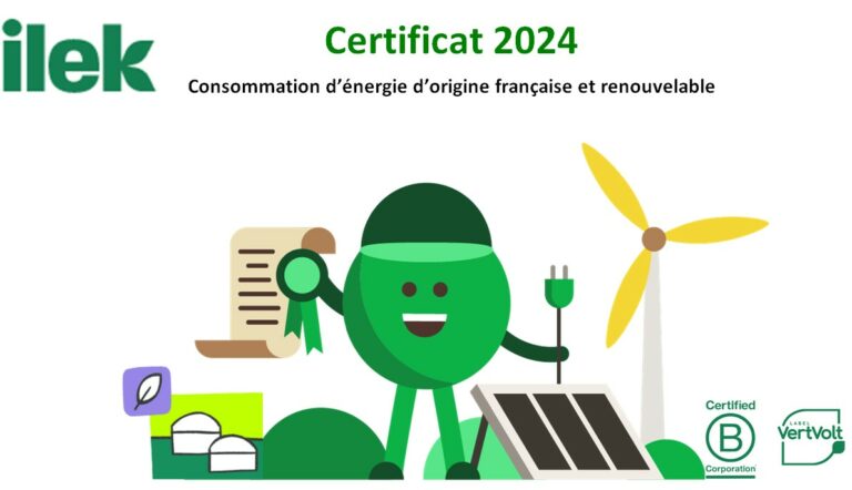 Energie verte certifiée
